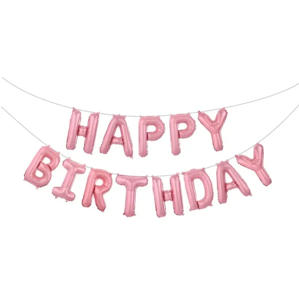 13/52 pink birthday balloons party decoration balloons suitable for birthday party supplies and party decorations