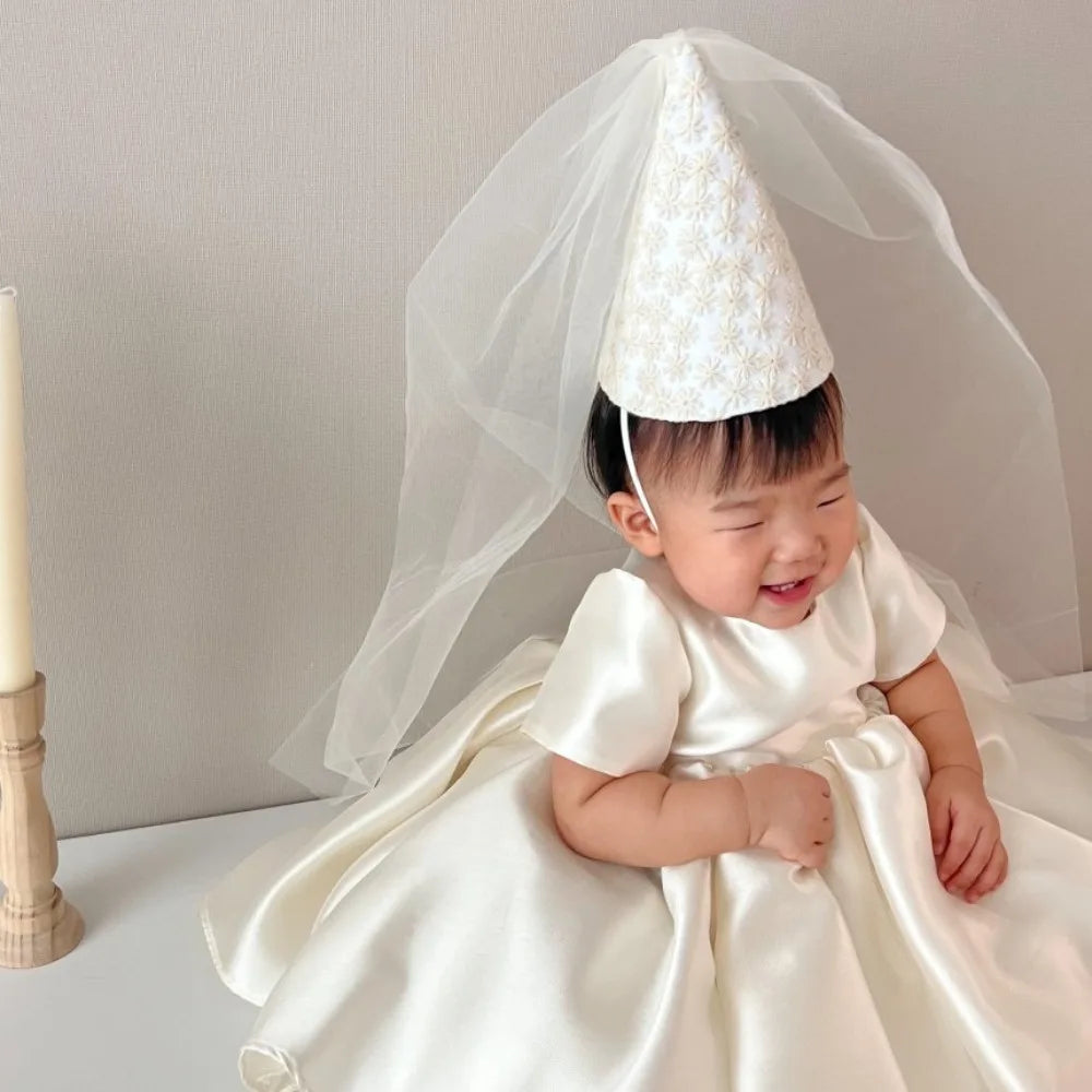 Fashion Party Decoration Birthday Hat Little Daisy Pointy Party Hat Photography Props Hair Accessories Baby's Birthday