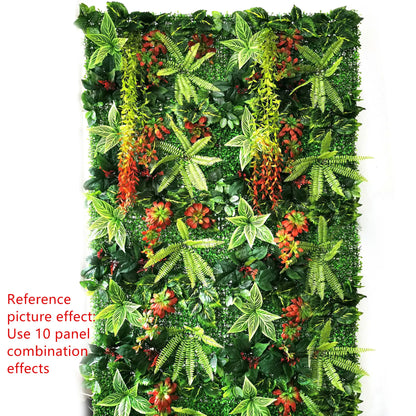 Wedding Party Decoration Artificial Flowers Wisteria Rose Decor Background Wall Hanging  Panel