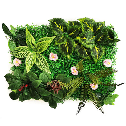 Wedding Party Decoration Artificial Flowers Wisteria Rose Decor Background Wall Hanging  Panel