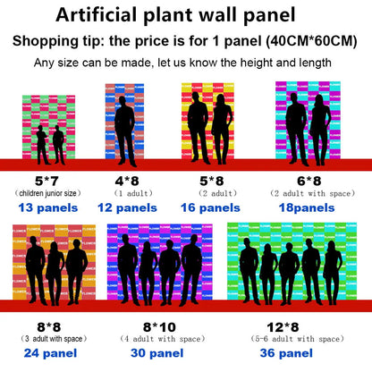 Wedding Party Decoration Artificial Flowers Wisteria Rose Decor Background Wall Hanging  Panel