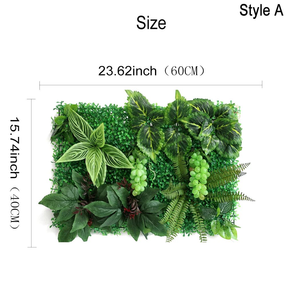 Wedding Party Decoration Artificial Flowers Wisteria Rose Decor Background Wall Hanging  Panel