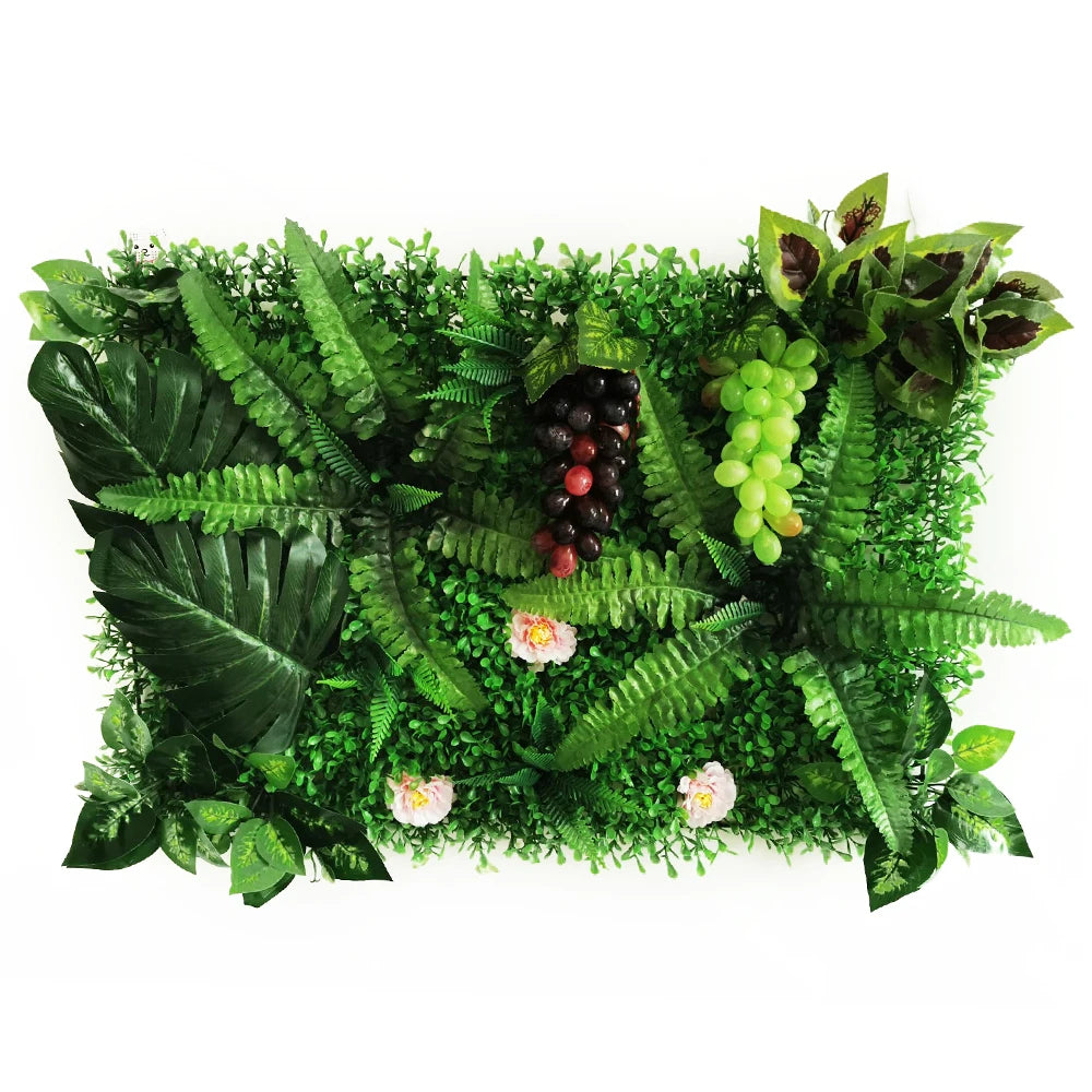 Wedding Party Decoration Artificial Flowers Wisteria Rose Decor Background Wall Hanging  Panel