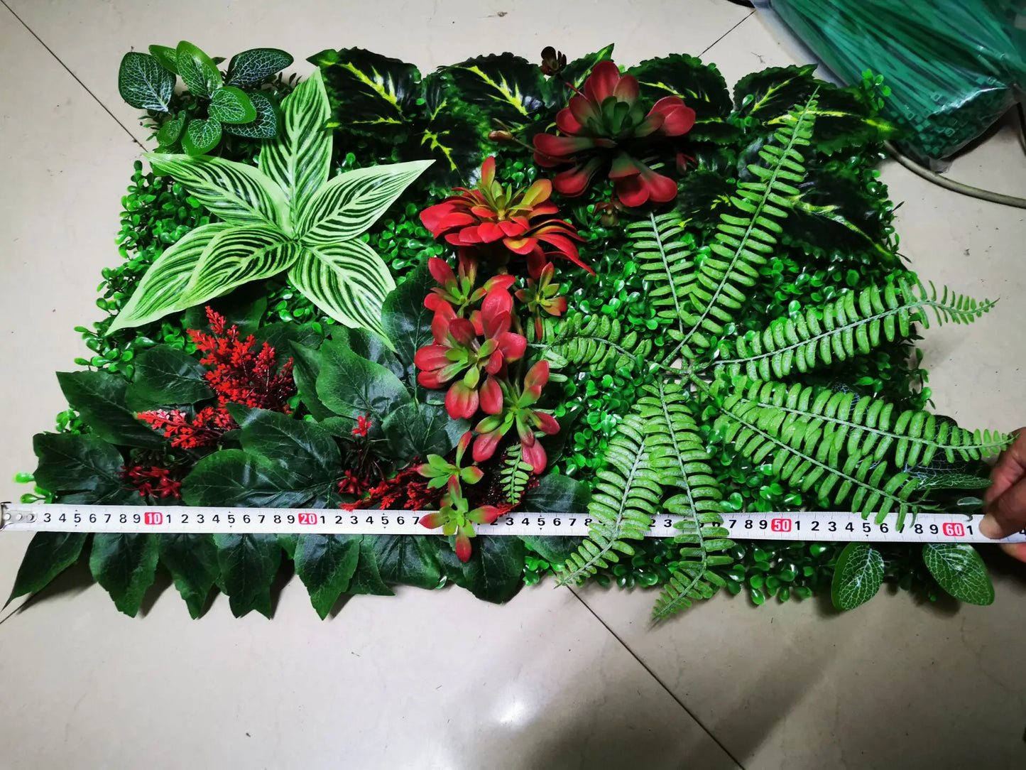 Wedding Party Decoration Artificial Flowers Wisteria Rose Decor Background Wall Hanging  Panel