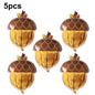 Thanksgiving Theme Party Decorations Maple Leaf Nut Squirrel Balloons Jungle Animals Party Decor Supplies Kids Gifts