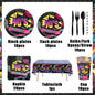 90’S Disco Party Decorations Back To 90s Backdrop Women Men Friend Birthday Music Party Disposable Tableware Balloon CakeTopper