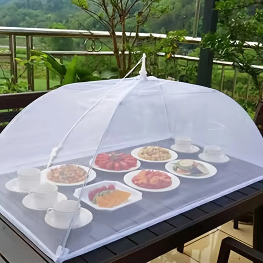 Food Cover Mesh Folding Washable Flies Tables Cover Insect Proof Protective Dish Covers Home Kitchen Storage Accessaries