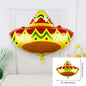 2025 Fiesta Party Decoration Balloons Mexican Fiesta Party Decorations Taco Luau Decorations Birthday Party Supplies Home Decor