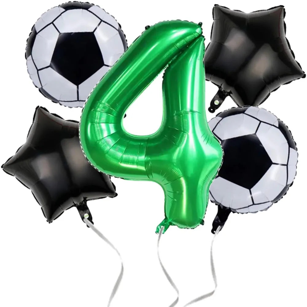 Football Birthday Party Decorations, 40inch Green Balloons, Football Balloon Birthday Decorations, Football Sports Theme Party Decorations