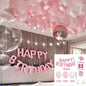 13/52 pink birthday balloons party decoration balloons suitable for birthday party supplies and party decorations