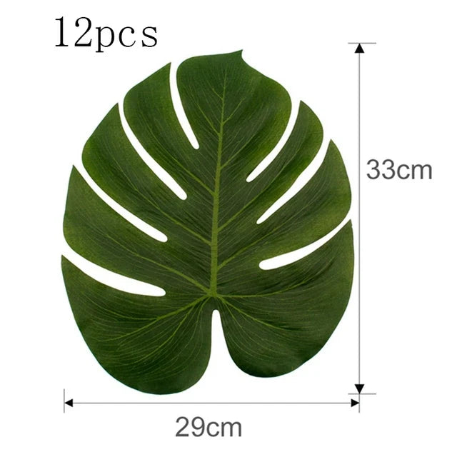 Hawaiian Party Decorations Artificial Flower Garland Summer Tropical Aloha Hawaii Party Supplies Wedding Birthday Flamingo Decor