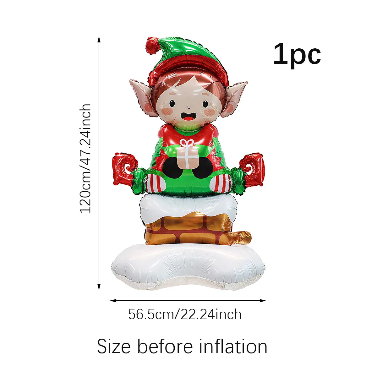 Merry Christmas decoration balloons, Christmas, birthday party decorations, Christmas Eve and New Year theme decorations