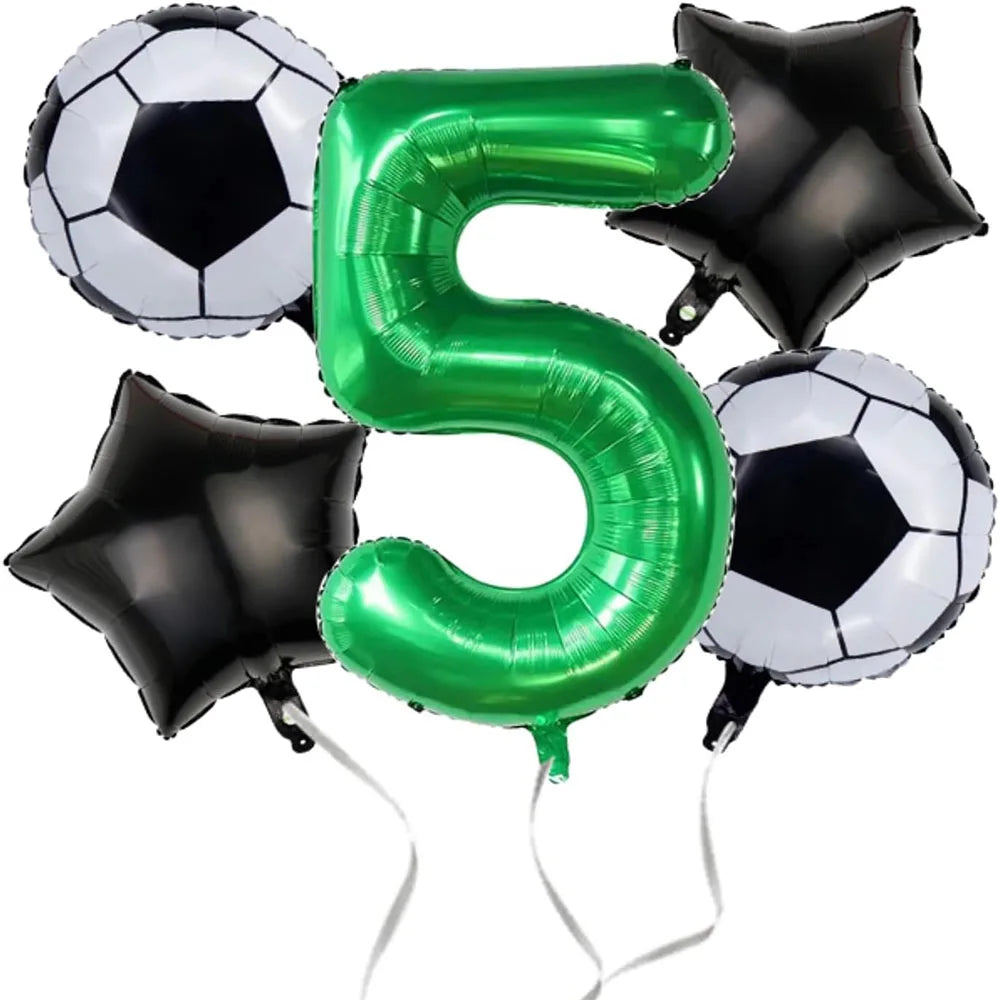 Football Birthday Party Decorations, 40inch Green Balloons, Football Balloon Birthday Decorations, Football Sports Theme Party Decorations