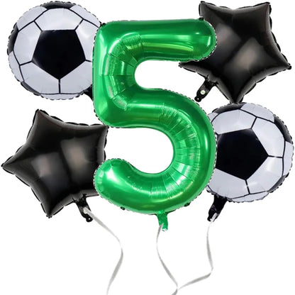 Football Birthday Party Decorations, 40inch Green Balloons, Football Balloon Birthday Decorations, Football Sports Theme Party Decorations