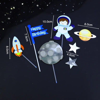 Disposable Starry Sky Theme Tablecloth Adult Children Birthday Party Decoration Starry River Star Outer Space Party Table Cloth