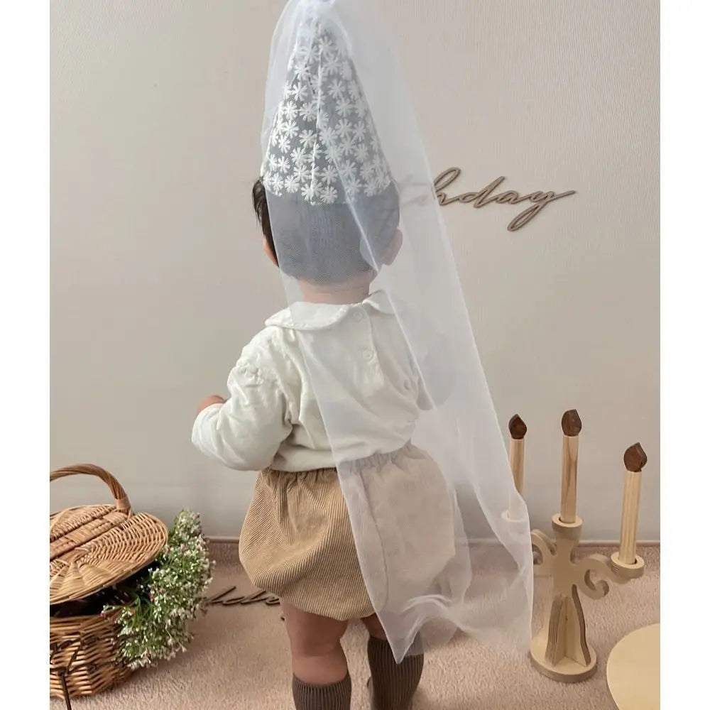 Fashion Party Decoration Birthday Hat Little Daisy Pointy Party Hat Photography Props Hair Accessories Baby's Birthday