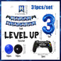 31pcs video game birthday party decorations set for ages 1-18 video game player themed birthday party decorations