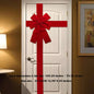 Christmas Front Door Decoration Xmas Large Red organza Bow Wedding Traditional Ready Made Door Bow 2026 New Year Decoration