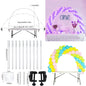 Adjustable Balloon Arch Frame Kit Plastic Balloons Stand Column Birthday Wedding Party Baby Shower Decor Ballon Holder with Base