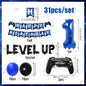 31pcs video game birthday party decorations set for ages 1-18 video game player themed birthday party decorations