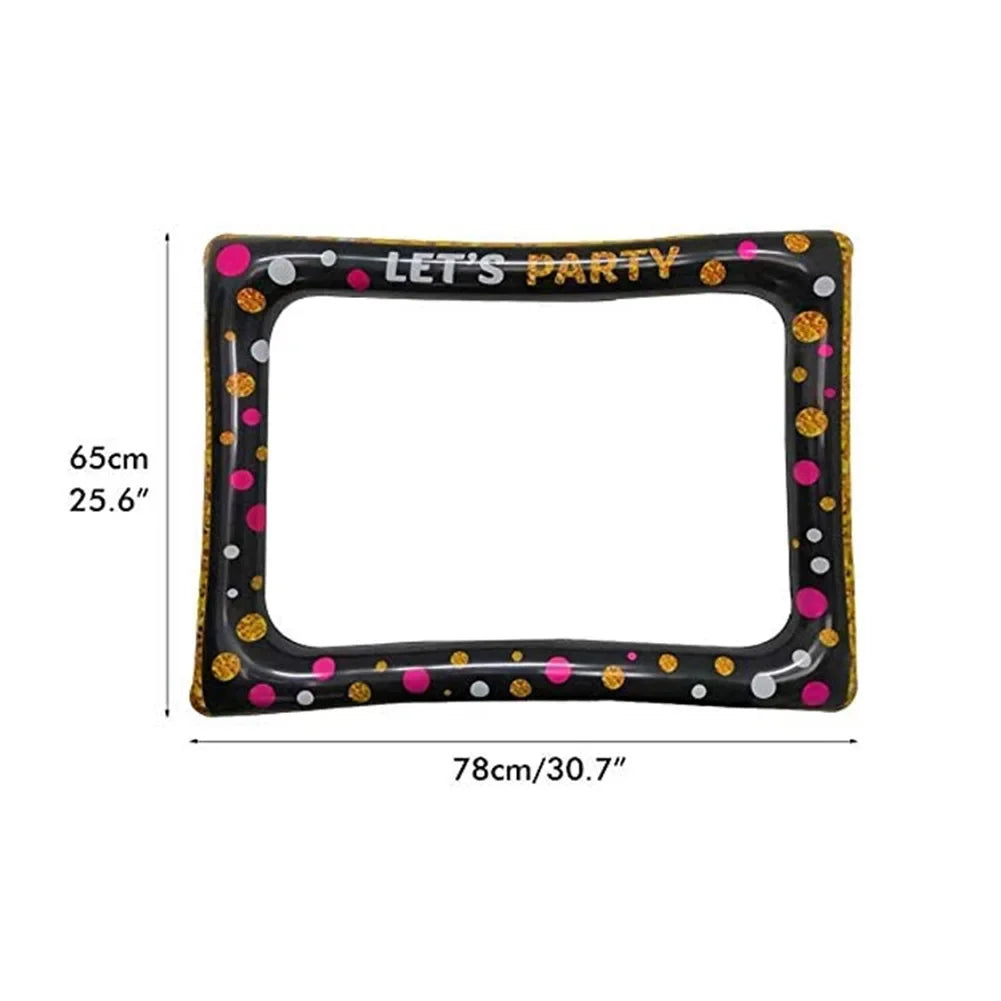 Decoration Picture Frame Picture Selfie Frame Party Fun Photo Booth Prop for Birthday Baby Shower Wedding for Carnival Party