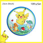 Pokemon Birthday Party Decoration Pikachu Balloons Disposable Tableware Cup Napkin Plate Tablecloth Baby Shower Cake Topper Flag