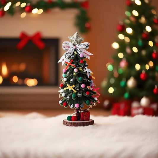 Christmas Tree Decoration Celebrate Merry Christmas Small Tree Tabletop Ornaments Xmas Home Party Decoration Tree Navidad