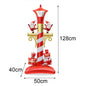 Christmas Party Decorations 4D Standing Reindeer Snowman Santa Claus Christmas Streetlights Bear Dog Balloons Cartoon Balloons