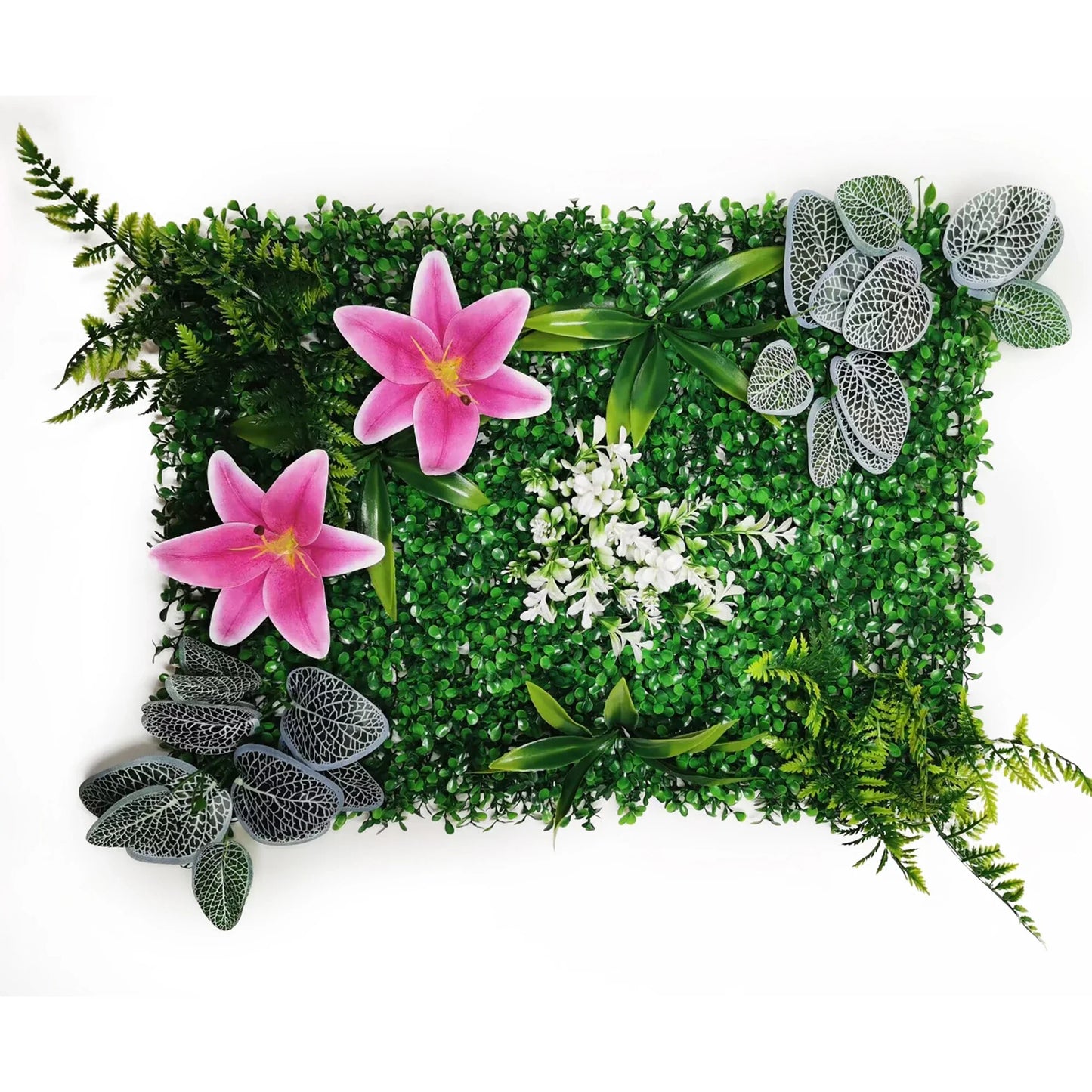 Wedding Party Decoration Artificial Flowers Wisteria Rose Decor Background Wall Hanging  Panel
