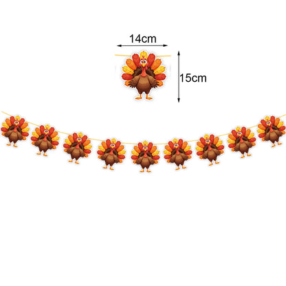 Thanksgiving Theme Party Decorations Maple Leaf Nut Squirrel Balloons Jungle Animals Party Decor Supplies Kids Gifts