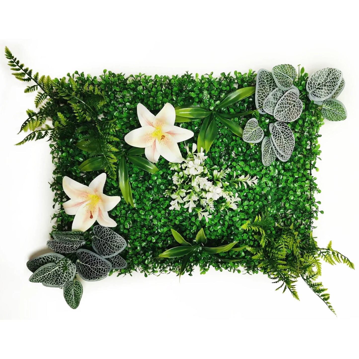 Wedding Party Decoration Artificial Flowers Wisteria Rose Decor Background Wall Hanging  Panel