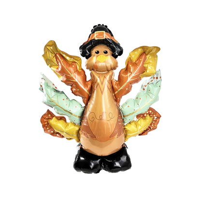 Thanksgiving Theme Party Decorations Maple Leaf Nut Squirrel Balloons Jungle Animals Party Decor Supplies Kids Gifts