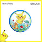 Pokemon Birthday Party Decoration Pikachu Balloons Disposable Tableware Cup Napkin Plate Tablecloth Baby Shower Cake Topper Flag