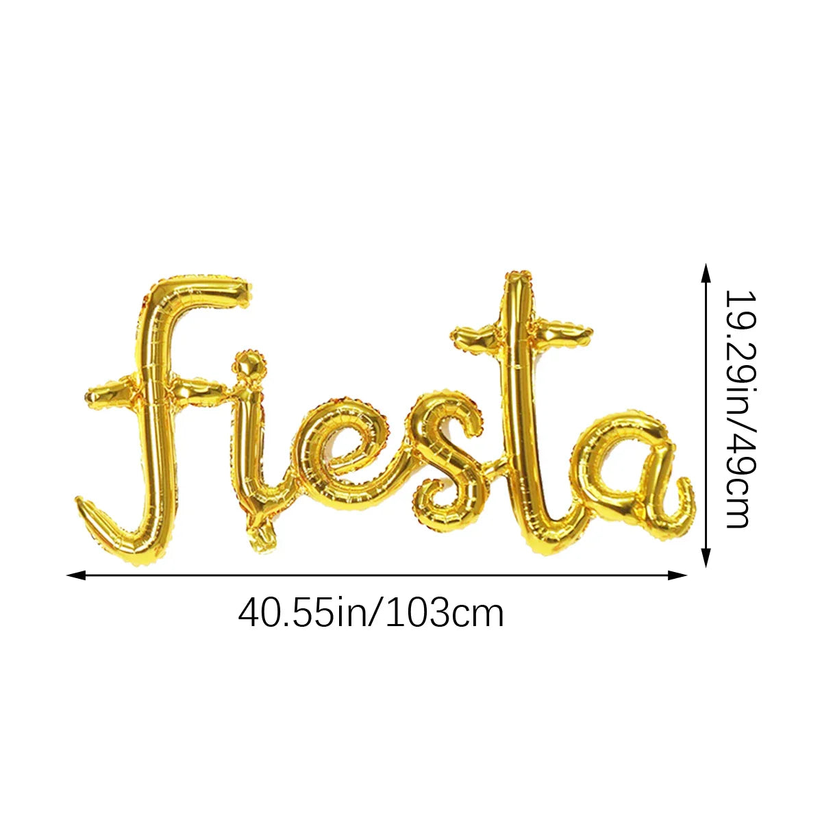 2025 Fiesta Party Decoration Balloons Mexican Fiesta Party Decorations Taco Luau Decorations Birthday Party Supplies Home Decor