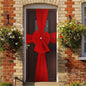 Christmas Front Door Decoration Xmas Large Red organza Bow Wedding Traditional Ready Made Door Bow 2026 New Year Decoration