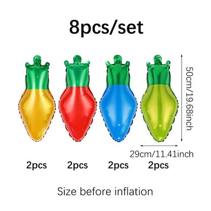 Merry Christmas decoration balloons, Christmas, birthday party decorations, Christmas Eve and New Year theme decorations