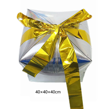 Christmas Party Decorations 4D Standing Reindeer Snowman Santa Claus Christmas Streetlights Bear Dog Balloons Cartoon Balloons