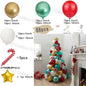 Christmas Decorations Christmas Balloon Garland Arch Kit Candy Cane Star Foil Baloon Birthday Party Christmas Tree New Year Gift