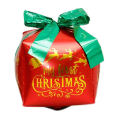 Christmas Party Decorations 4D Standing Reindeer Snowman Santa Claus Christmas Streetlights Bear Dog Balloons Cartoon Balloons