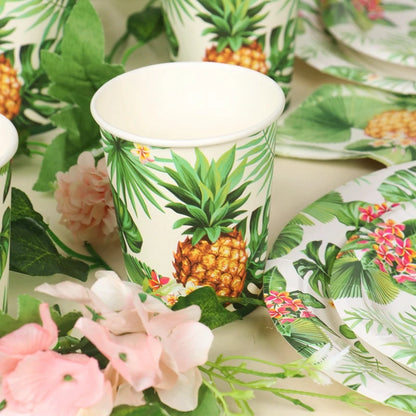 Hawaiian Party Decorations Artificial Flower Garland Summer Tropical Aloha Hawaii Party Supplies Wedding Birthday Flamingo Decor