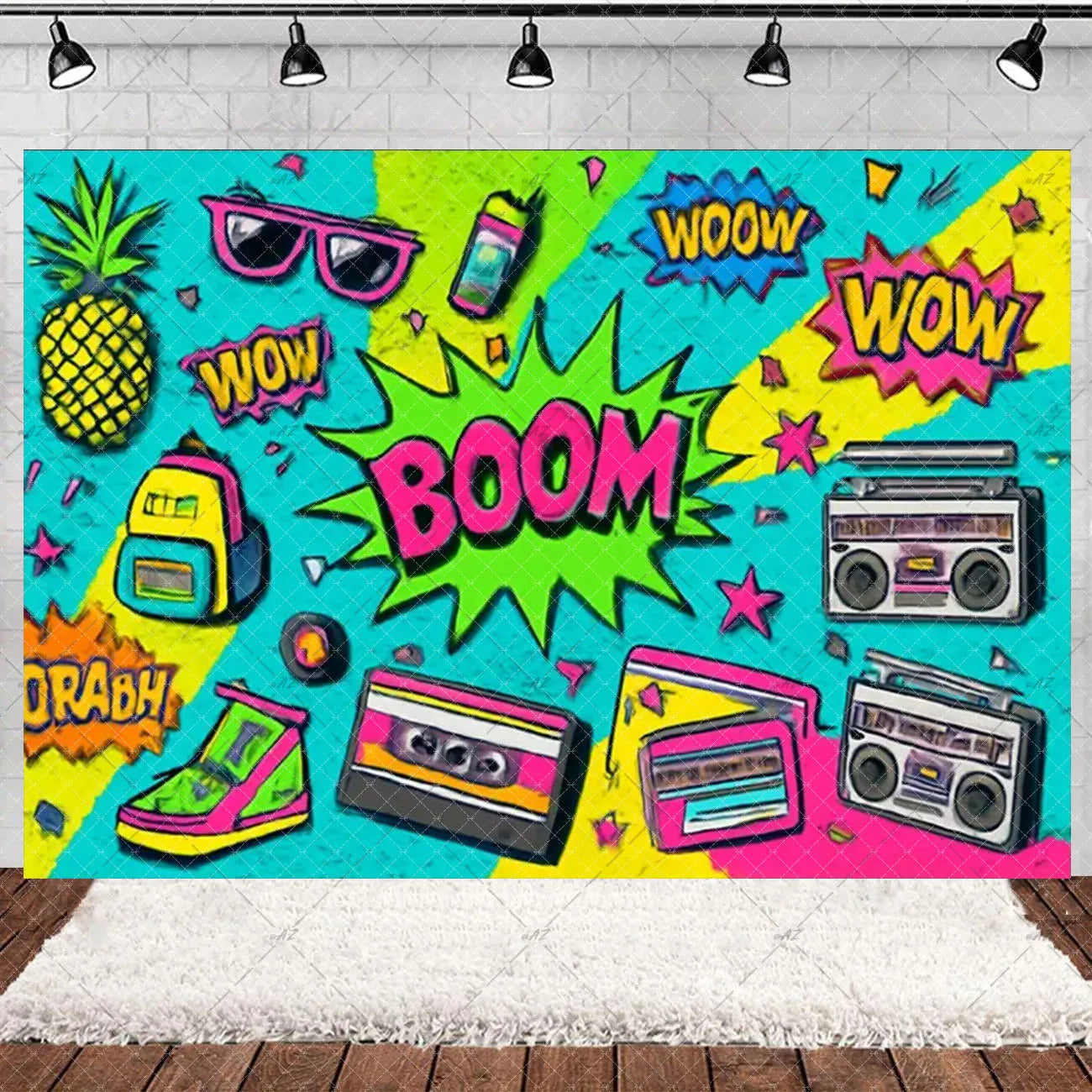 90’S Disco Party Decorations Back To 90s Backdrop Women Men Friend Birthday Music Party Disposable Tableware Balloon CakeTopper