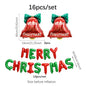 Merry Christmas decoration balloons, Christmas, birthday party decorations, Christmas Eve and New Year theme decorations