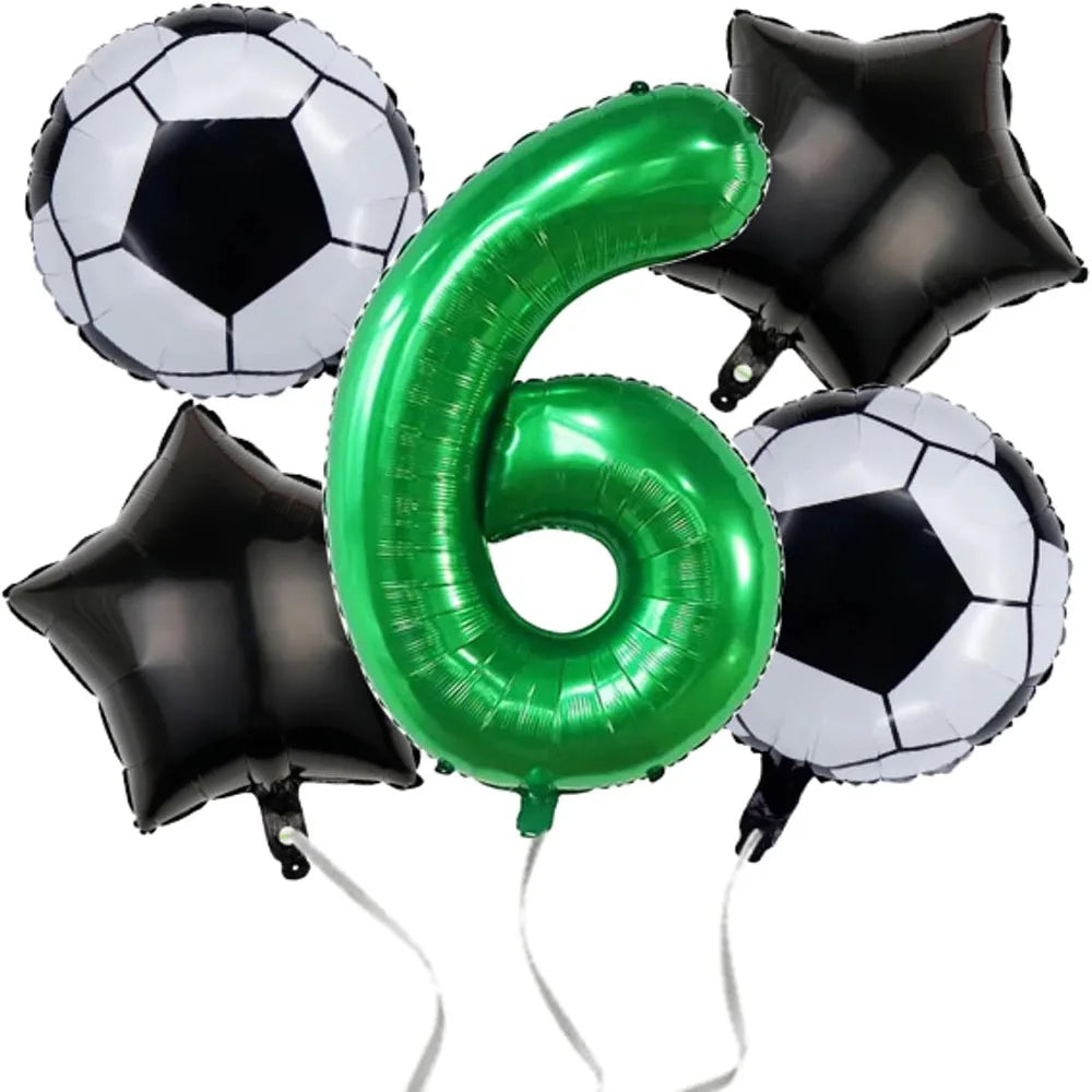 Football Birthday Party Decorations, 40inch Green Balloons, Football Balloon Birthday Decorations, Football Sports Theme Party Decorations
