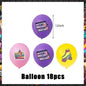 90’S Disco Party Decorations Back To 90s Backdrop Women Men Friend Birthday Music Party Disposable Tableware Balloon CakeTopper
